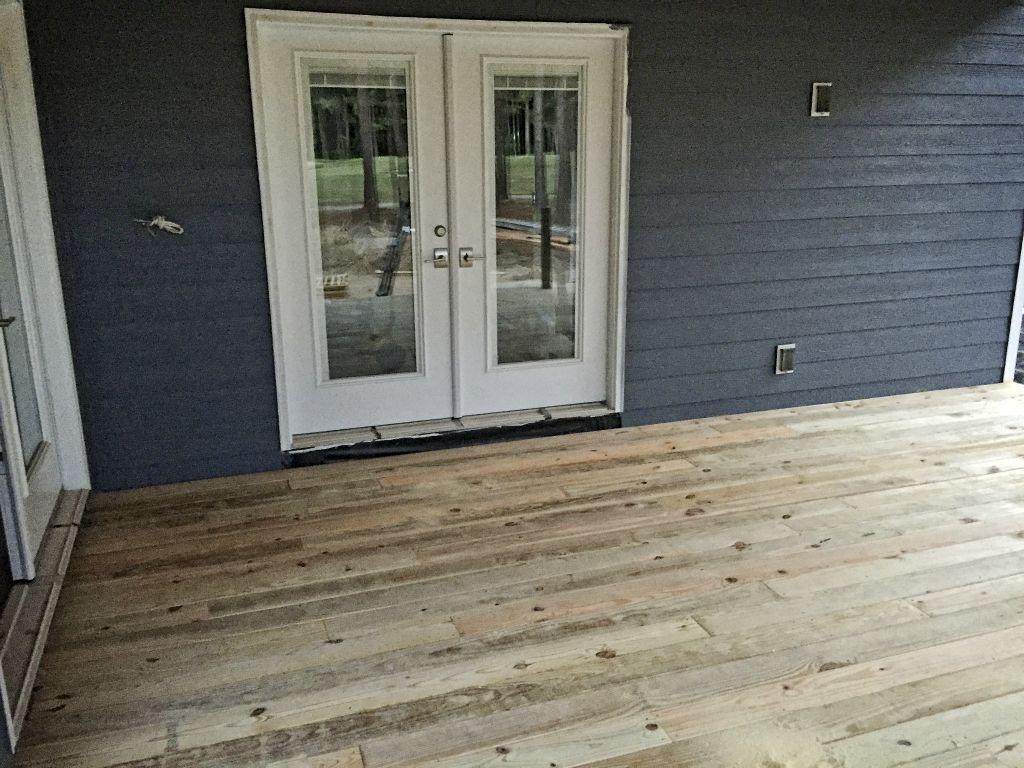 Deck Floor Installed